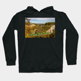 Archery Field Overlook Letchworth State Park New York Hoodie